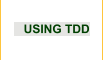 USING TDD